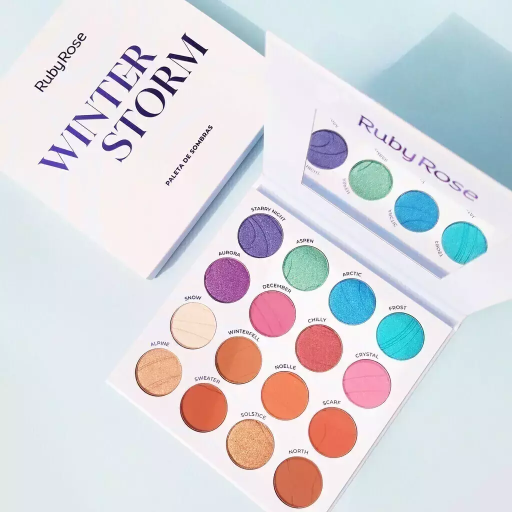 Sombras Winter Storm Ruby Rose Eyeshadow